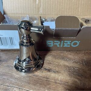 Brizo Rook 8” mini towel bar polished nickel 694764-PN